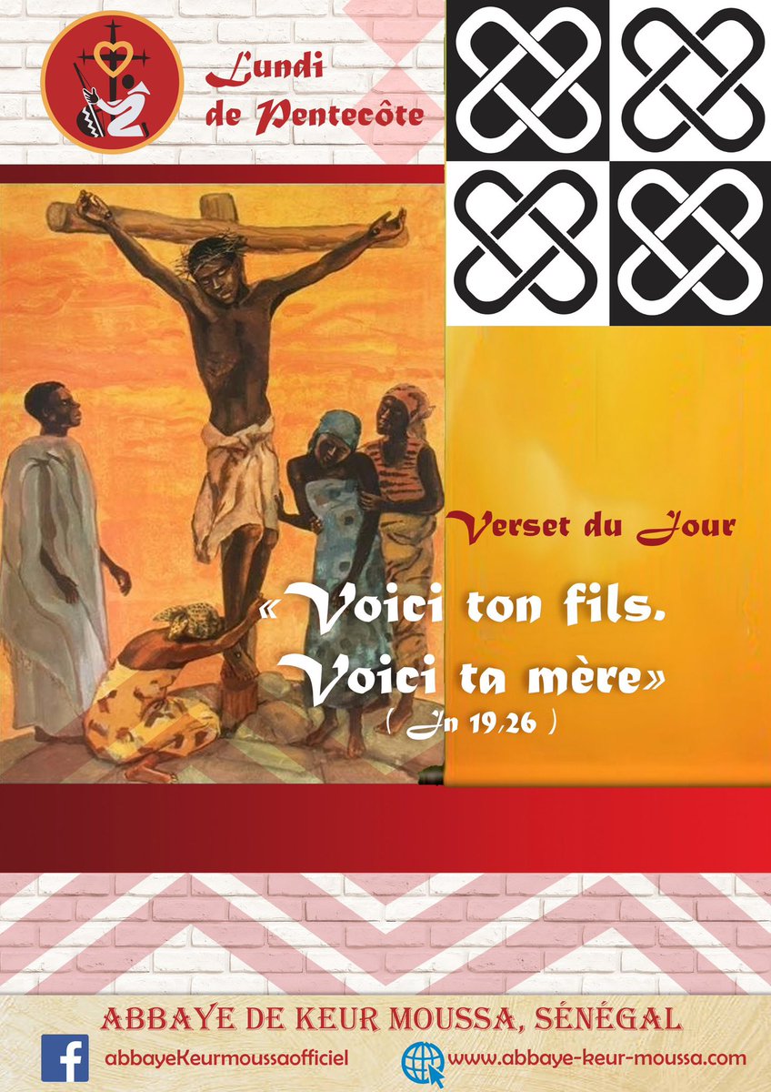 @abbayedekeurmoussa #abbayedekeurmoussa #keurmoussa #versetdujour « #Femme, voici ton #fils ». Puis il dit au #disciple : « Voici ta #mère. », Jn 19,26-27