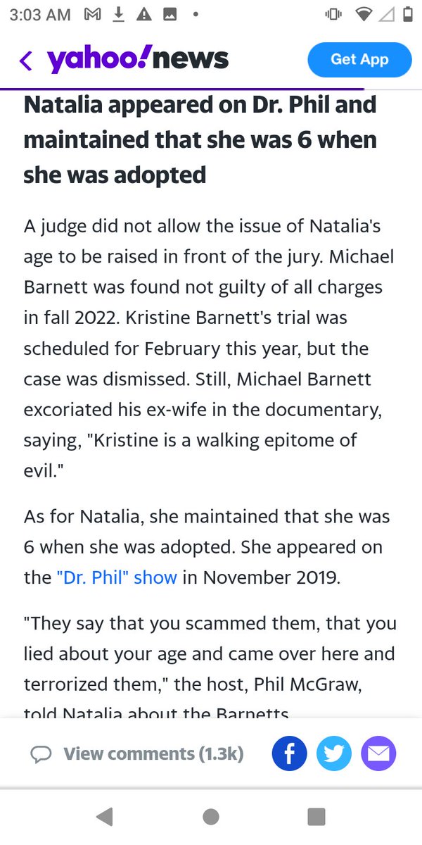 yahoo news I checked just now, a 'dwarfism' 6-year-old girl (actually born 14 years earlier than the falsified Ukraine birth certificate), adopted then 'neglected' by a couple who later got divorced after adopting this terrible 'adult con artist' Natalia from Florida ?????????