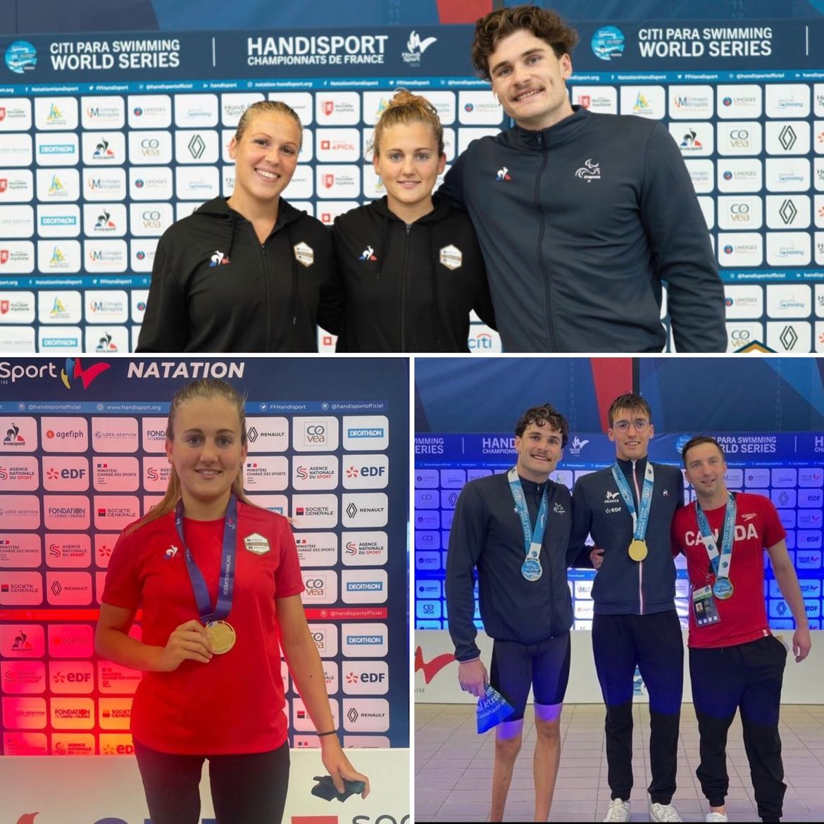 CNAntibes's tweet image. 🏅🇫🇷Nos nageurs du groupe #cnaelite Para Natation, reviennent avec d'excellents résultats de la #CitiParaSwimmingWorldSeries

🏊‍♂️🏊Bravo à nos athlètes Elodie, Agathe et Florent. Nous sommes fiers de vous !

#paraswimming #paranatation #cnantibes #regionsud