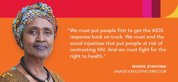When human rights are respected, people access health services without fear. Let us ensure everyone has access to health services regardless of their social, economic or other status.

Access to affordable health and life-saving #HIV services saves lives.
#HealthForAll