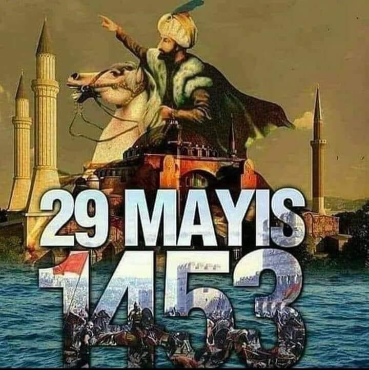 “Konstantiniyye elbet fetholunacaktır. Onu fetheden emir ne güzel emir, onu fetheden asker ne güzel asker.” 

Bir çağı açıp bir çağı kapatan kutlu fethin üzerinden 570 yıl geçti.  1453.  İstanbulun Fethi kutlu olsun 

ATAM  Fatih Sultan Mehmet Han “Ebülfetih” mekanı cennet olsun.