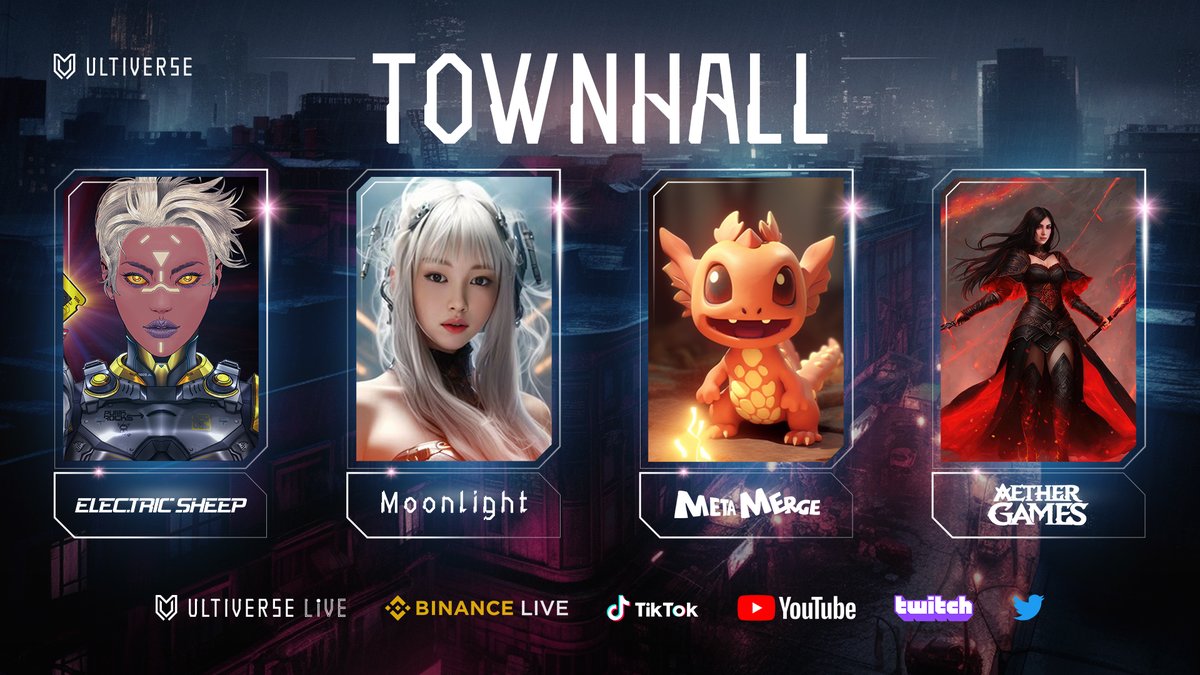 UltiverseDAO's tweet photo. The #Ultiverse Townhall meeting is here! 
If you're curious about the latest happenings around Ultiverse MetaFi Ecosystem, this is an event you won't want to skip. Be sure to tune in for the freshest updates! 📢  

📅 May 30th 2pm UTC 
🎙️​https://t.co/UJThEbjTl9 https://t.co/mEd7KfTtvW