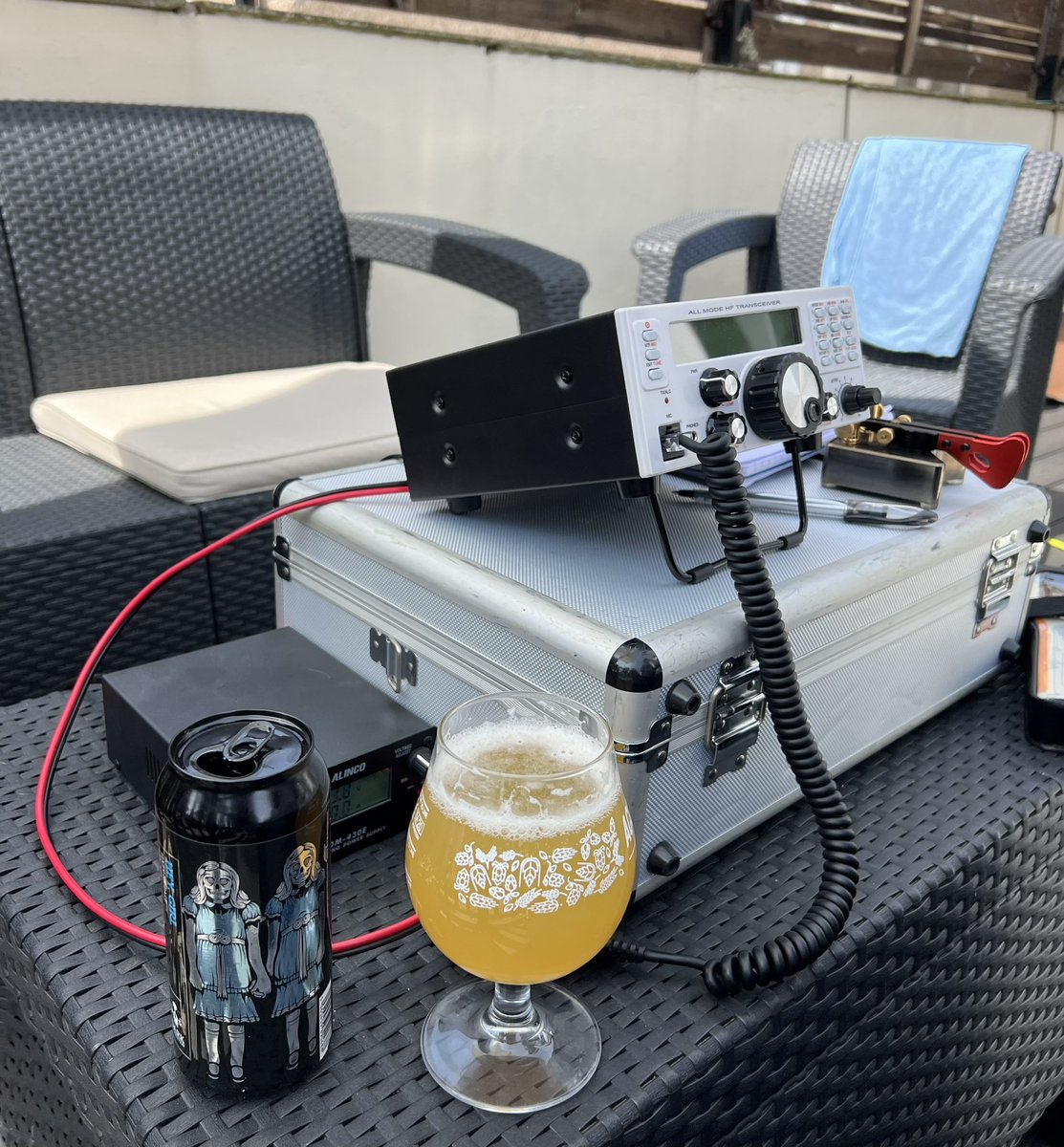 Chillin’ on the decking with my RGO ONE, Slidewinder and some refreshments:)
#rgoone #slidewinder #m1eccantennas #darkrevolution