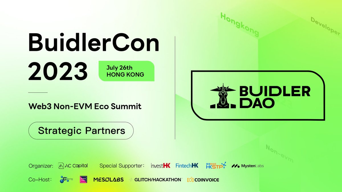 🤩Meet our Strategic Partner @BuidlerDAO

Web3 talent and project network, committed to creating SocialDAO governance paradigm and DAOTools solutions. 💎

👇