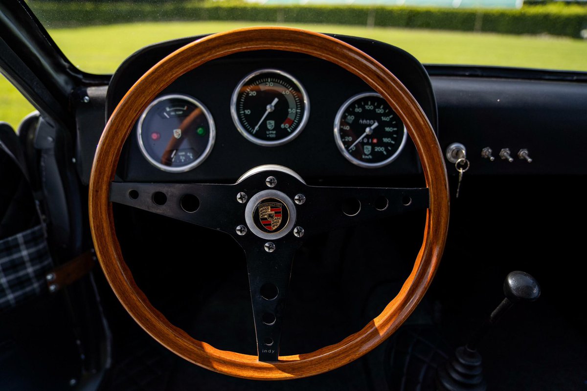 This is the Porsche 356 Borghi Abarth, it’s a car with a fascinating backstory being the only one of its kind ever made – and it was only built because the 1953 Porsche 356 it’s based on burned to the ground in an accident. 

Link: silodrome.com/porsche-356-bo…

<a href="/carandclassic/">Car & Classic</a> #porsche