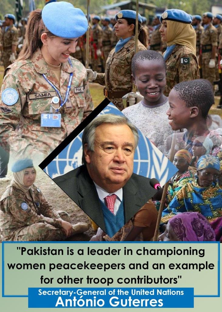 Pakistan has a long tradition of United Nation’s peacekeeping.
#ServingForPeace #PKDay
#FaujAwamPakistan