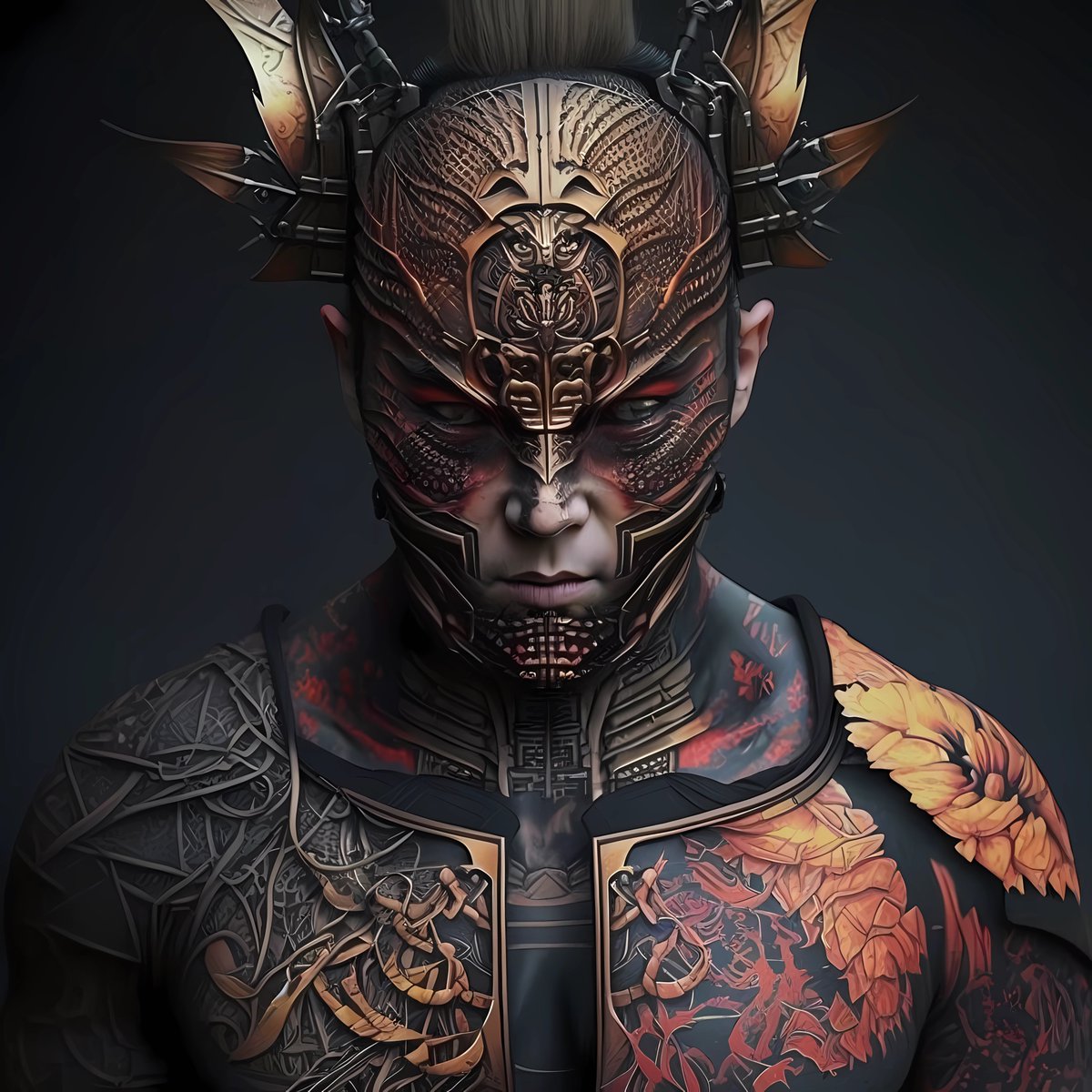 samurai_xdc's tweet image. Hiroshi "Crimson Thunder"

A loyal samurai under the Fourth Shogun's command, Hiroshi possesses unparalleled skill in piloting Biomechanical Kaijus. With his crimson-armored behemoth, he unleashes devastating energy attacks.

primeport.xyz/drops/samurai