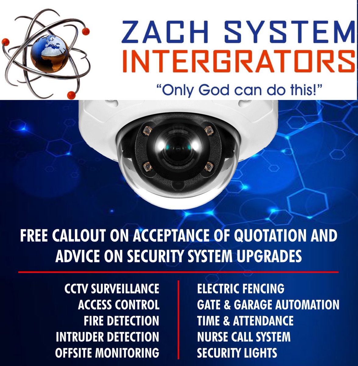 💡 In a world where threats and vulnerabilities constantly evolve, staying ahead of the curve is crucial. That's why Zach Systems is at the forefront of innovation, employing the latest advancements in security technology.
#KgopoloReports #westerncape