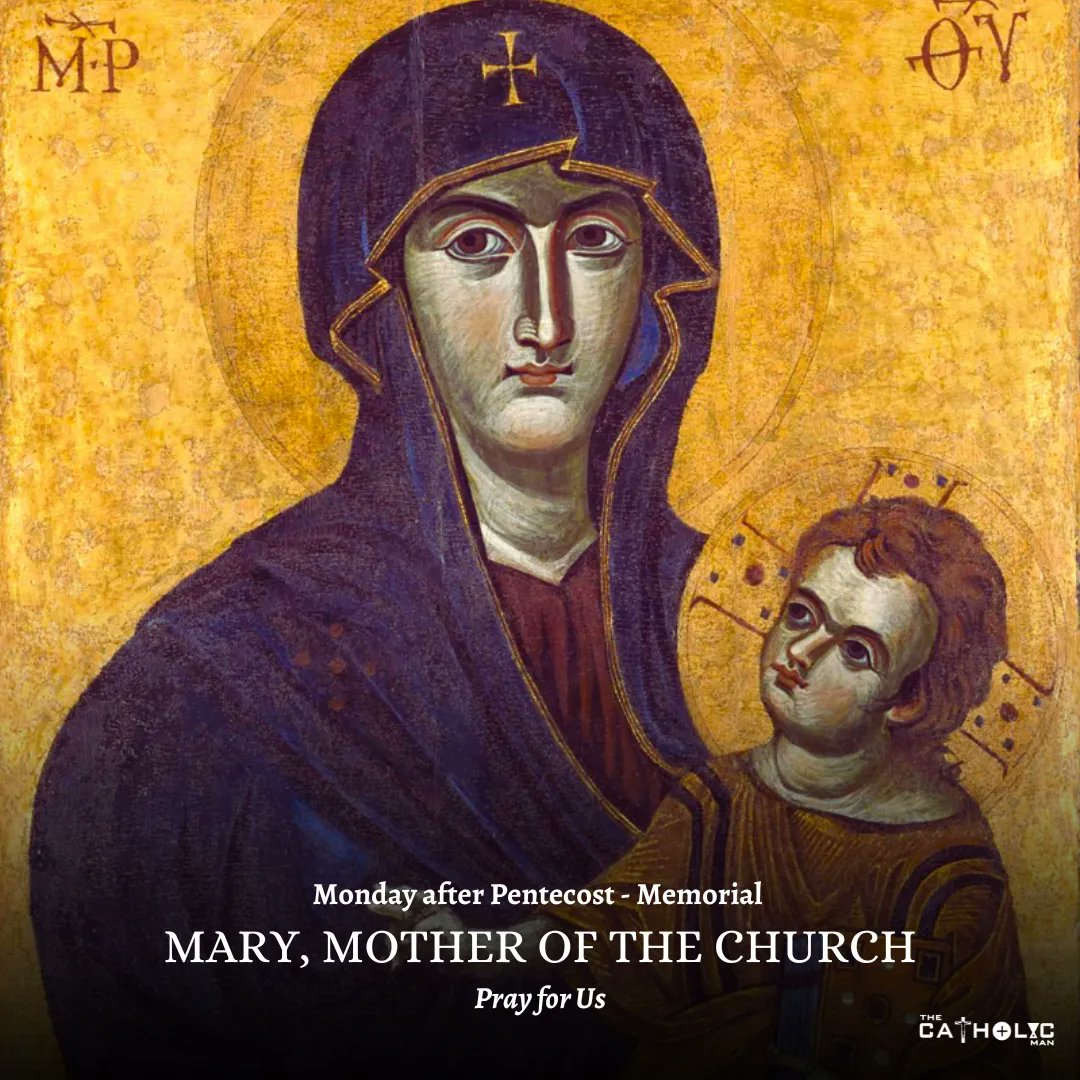 Mary, Mother of the Church, protect the #CatholicChurch and #prayForUs! #SaintOfTheDay