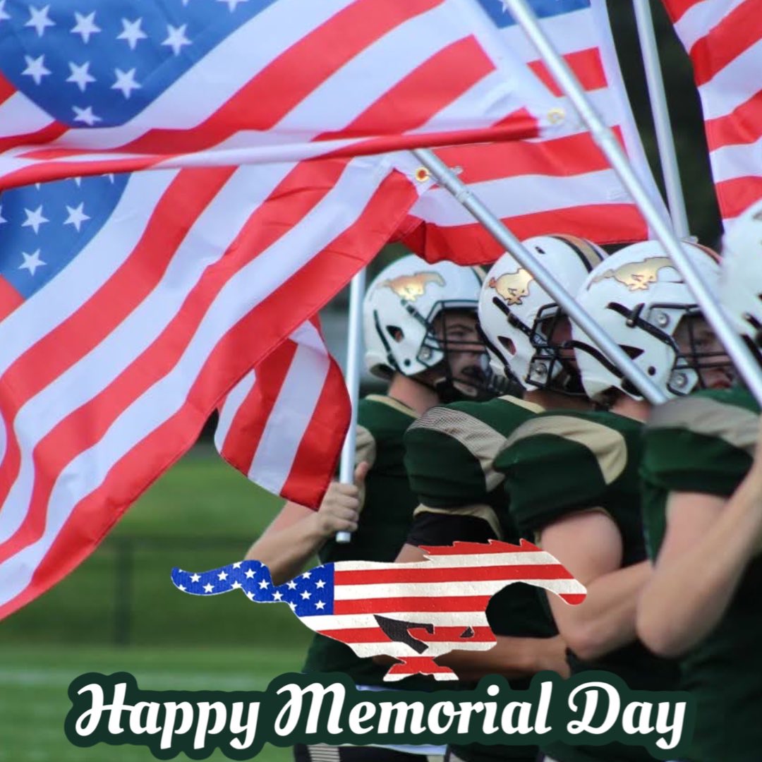 “Hero’s get remembered, but legends never die.”
-Babe Ruth

The Mustangs honor the memory of our fallen soldiers. 

#NeverForget
#HonorTheFallen
#LandOfTheFreeBecauseOfTheBrave
#ThankYouForYourService
#FreedomIsntFree