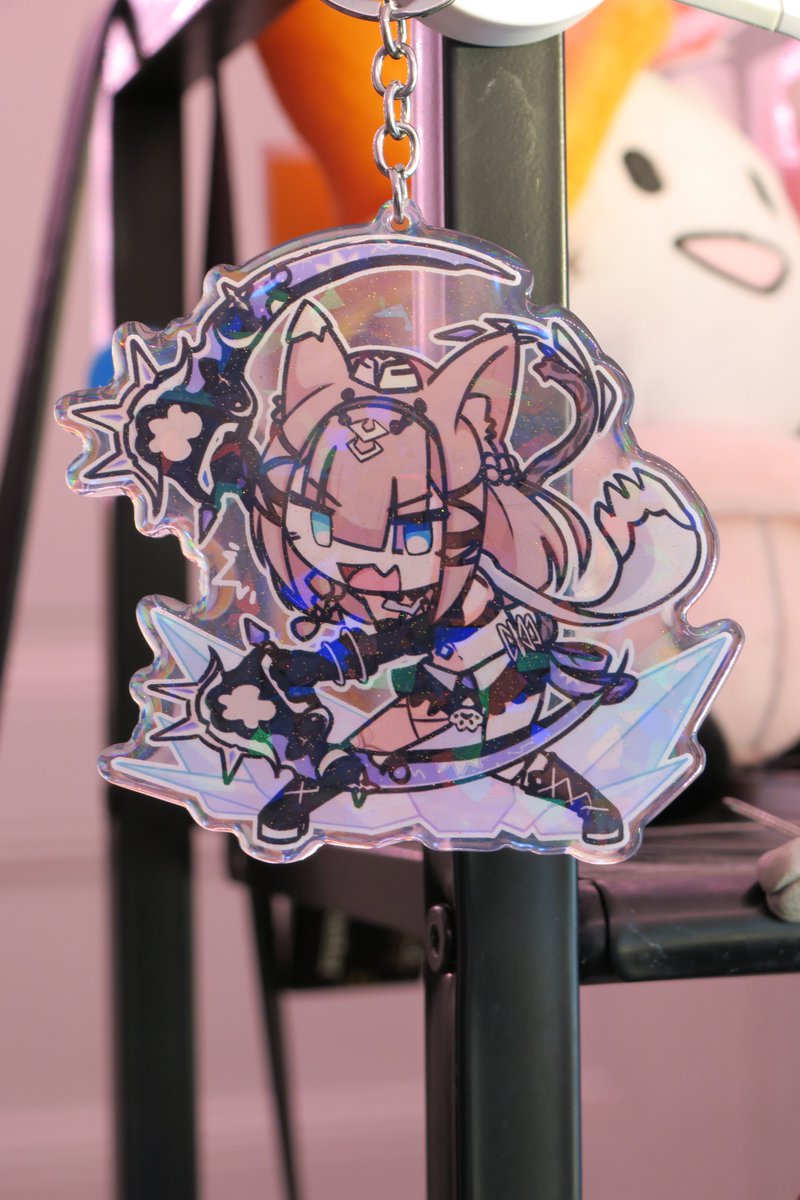 Back then I drew Pardofelis, and transformed her into a keychain.

#HonkaiImpact3rd #崩壊3rd #Pardofelis