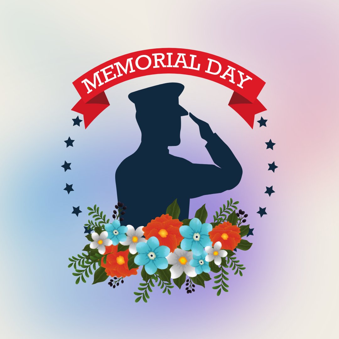 Taking today to remember and thank those who served. How are you spending Memorial Day? ❤️💙

A reminder that we will be out of office today and will return tomorrow, May 30th.