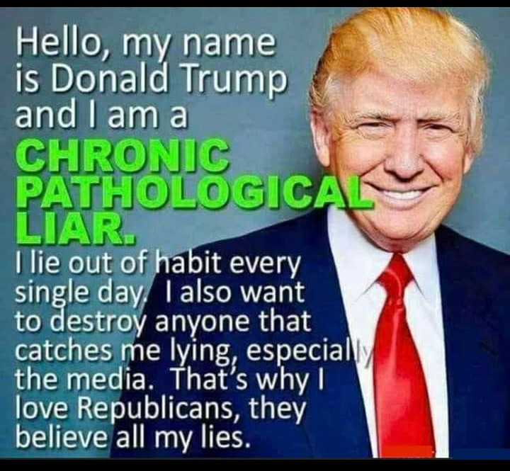 Anosognosia is an obvious symptom of those who continue to avoid their fallen conditions. TFG should seek help with this problem until he can admit the following 
#DemVoice1 #BlueVoices #TruBlue  #ProudBlue22