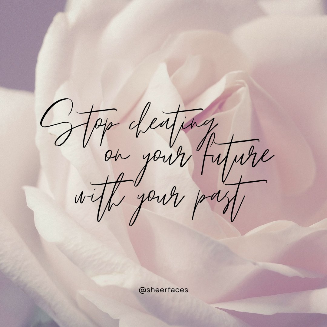 Leave your past behind and let your future shine. Stop cheating on the magnificent possibilities ahead by dwelling on what's already gone. #EmbraceThePresent #UnlockYourPotential #sheerfaces
#detroitlashtech #michiganlashtech
#lashbusiness #lashtrainer