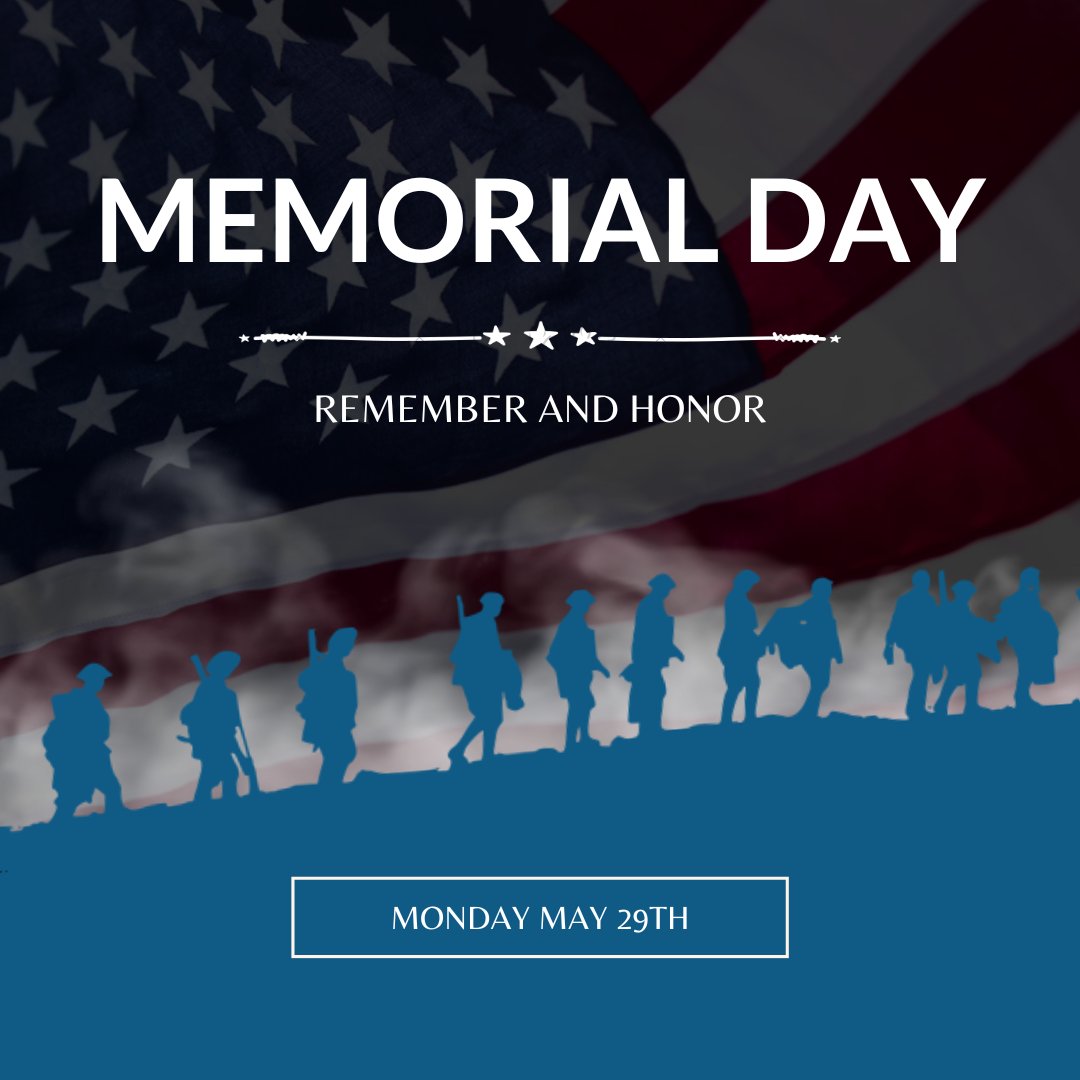 Today we honor the people who sacrificed for our country and support the family members of those we have lost.  Thank you for your service!

The Lakeland Chamber of Commerce will be closed today in observance of Memorial Day.