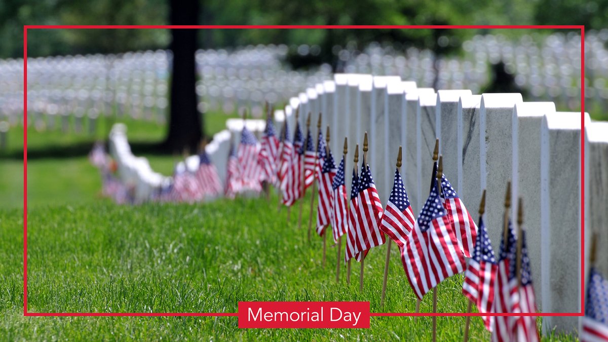 Today, let’s remember the brave troops who made the ultimate sacrifice while serving in the U.S. military. #MemorialDay