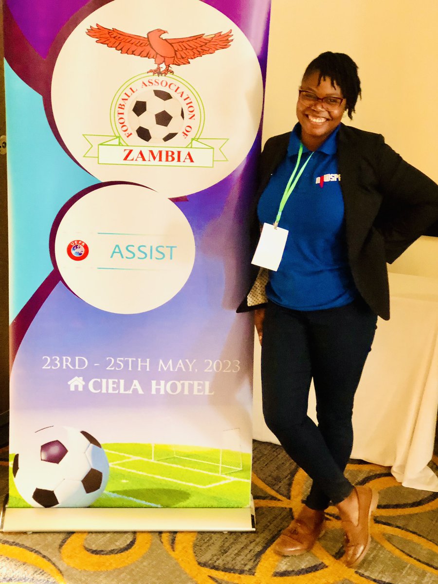 nowspar's tweet photo. We are excited to see our team member Bertha Phiri receiving a certificate from UEFA after participating in the football for women workshop hosted by FAZ in partnership with UEFA  that took place last week on the 23rd to 25th May 2023 at Ciêla.

#nowspar #womeninsport #sport https://t.co/68C0XBEkG5