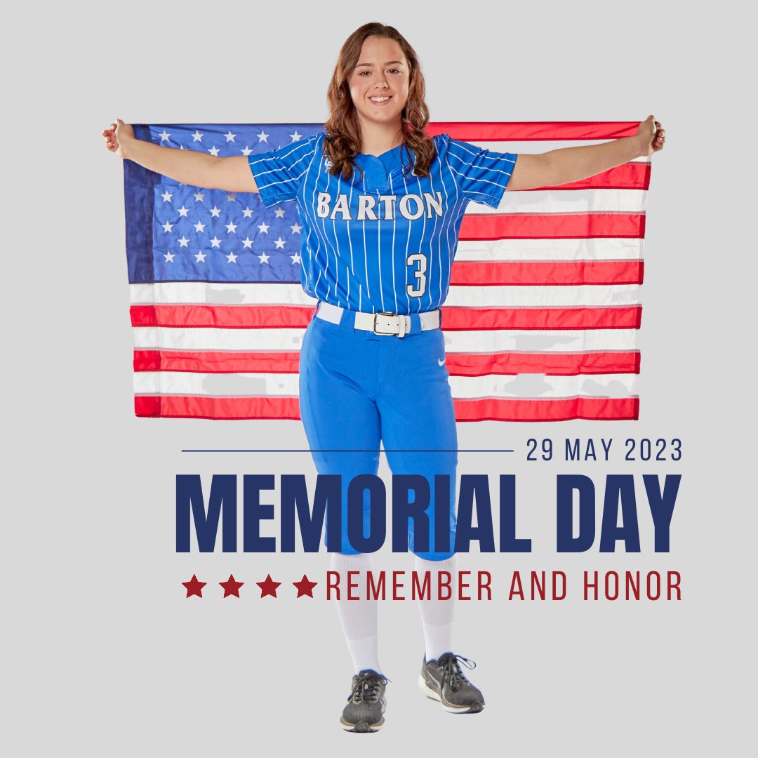 Memorial Day🇺🇸

In memory of many, in honor of all, Thank you. Your bravery and service will never be forgotten.

~ Barton Softball 🐾
