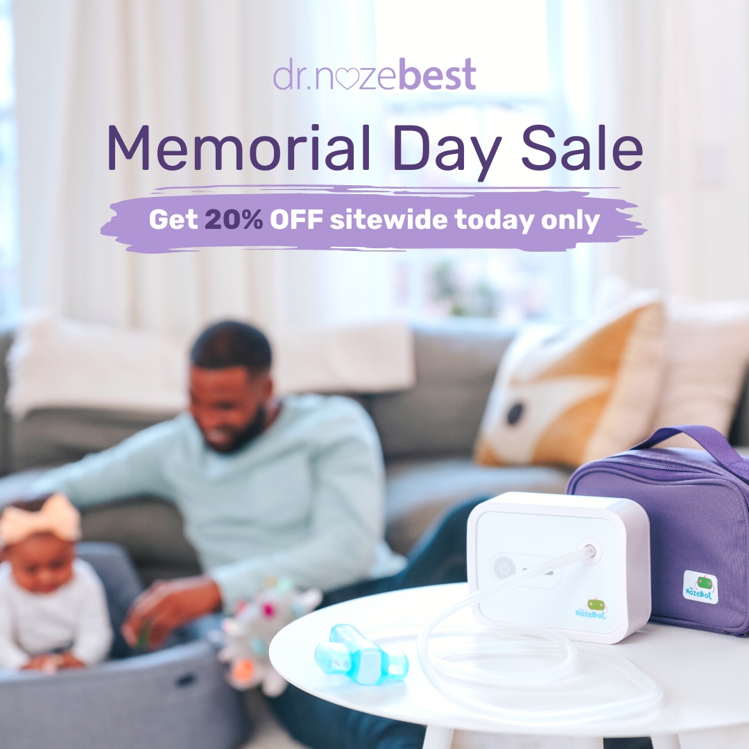 Our BIGGEST sale ever is here! 🎉In celebration of Memorial Day, get 20% OFF everything on our website until midnight. 

Shop now: drnozebest.com/products/nozeb…