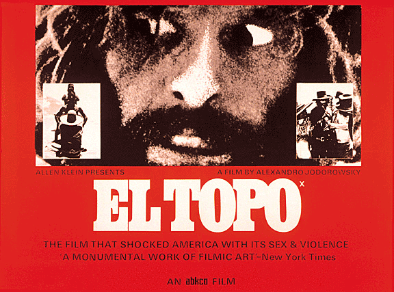 UKRetroReels's tweet photo. Released in selected UK cinemas in November 1973, this is a custom pre-reel for an Odeon Cinema presentation of Alejandro Jodorowsky's cult classic 'EL TOPO'.

https://t.co/5oIYCCMvyU https://t.co/coGANpGyxq