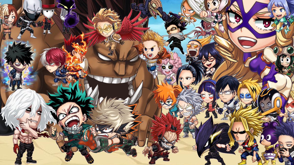 ヒロアカ大特集祭楽しみすぎます🥰🌈 最終決戦画像は、ご自由にお使い