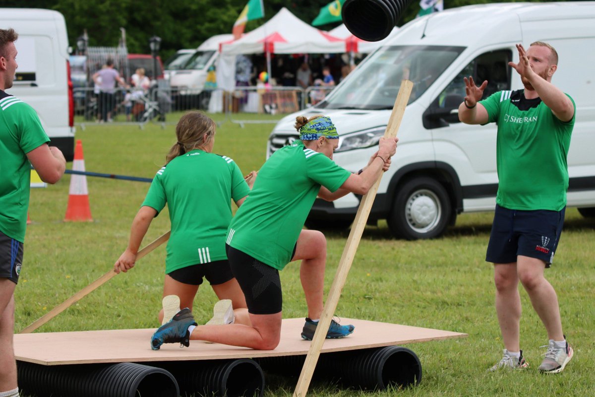Very proud of our teams who took part in Ireland's Fittest Team Challenge at <a href="/ShineInEmo/">ShineInEmo</a> with both teams making it to the semi-finals - a phenomenal display of what real #teamwork is all about and with some great craic along the way! #support #community #itsmorethanjustapallet