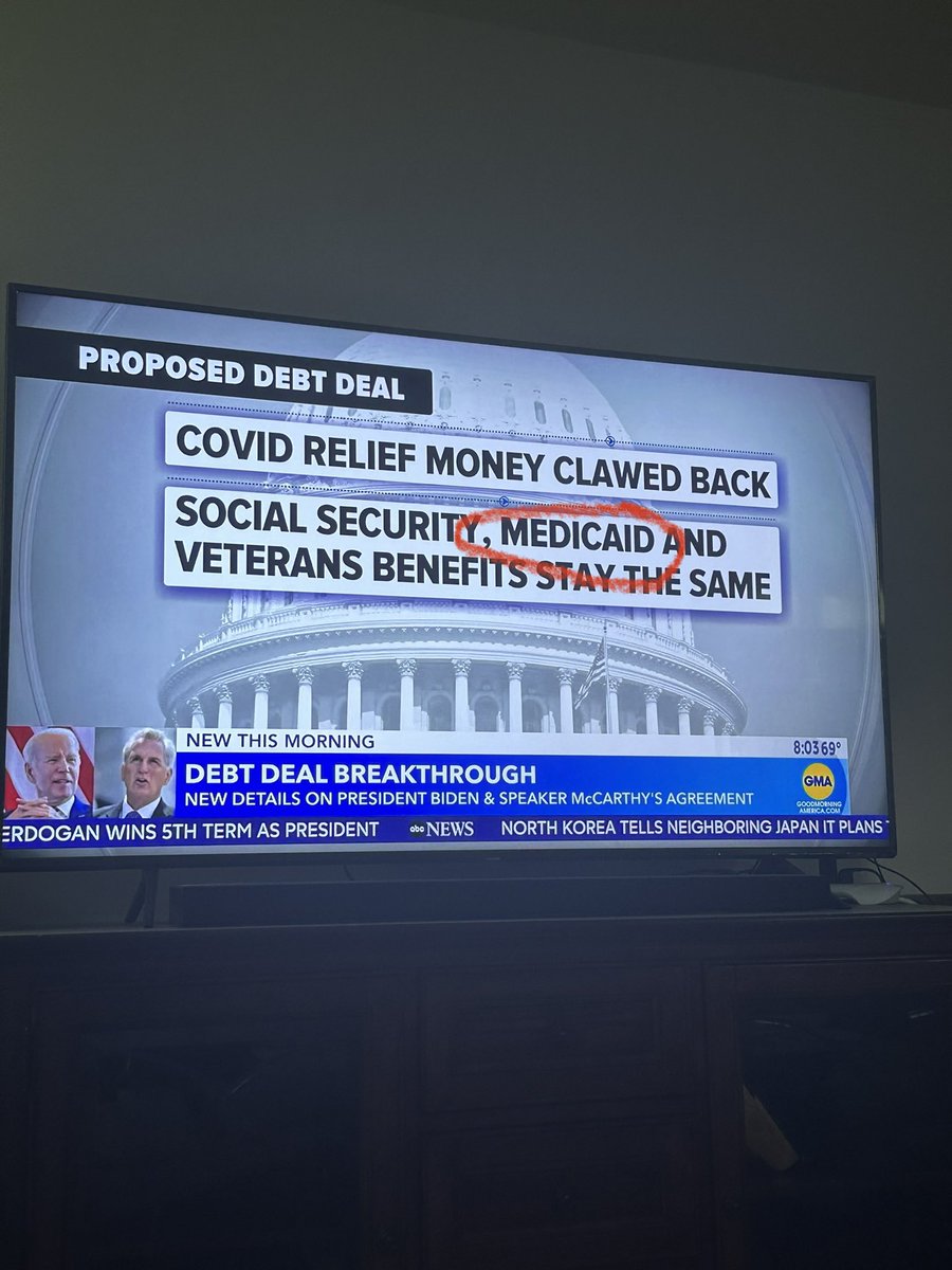 nicolejorwic's tweet photo. It was no small feat to keep the drastic cuts, of over $109 billion to #Medicaid OUT of the #DebtCeilingAgreemment Thank you to everyone who texted, called, emailed, and worked to #SaveMedicaid Next week we will work on expanding and modernizing it, for now, we await the vote. https://t.co/SBrZpGjYKr