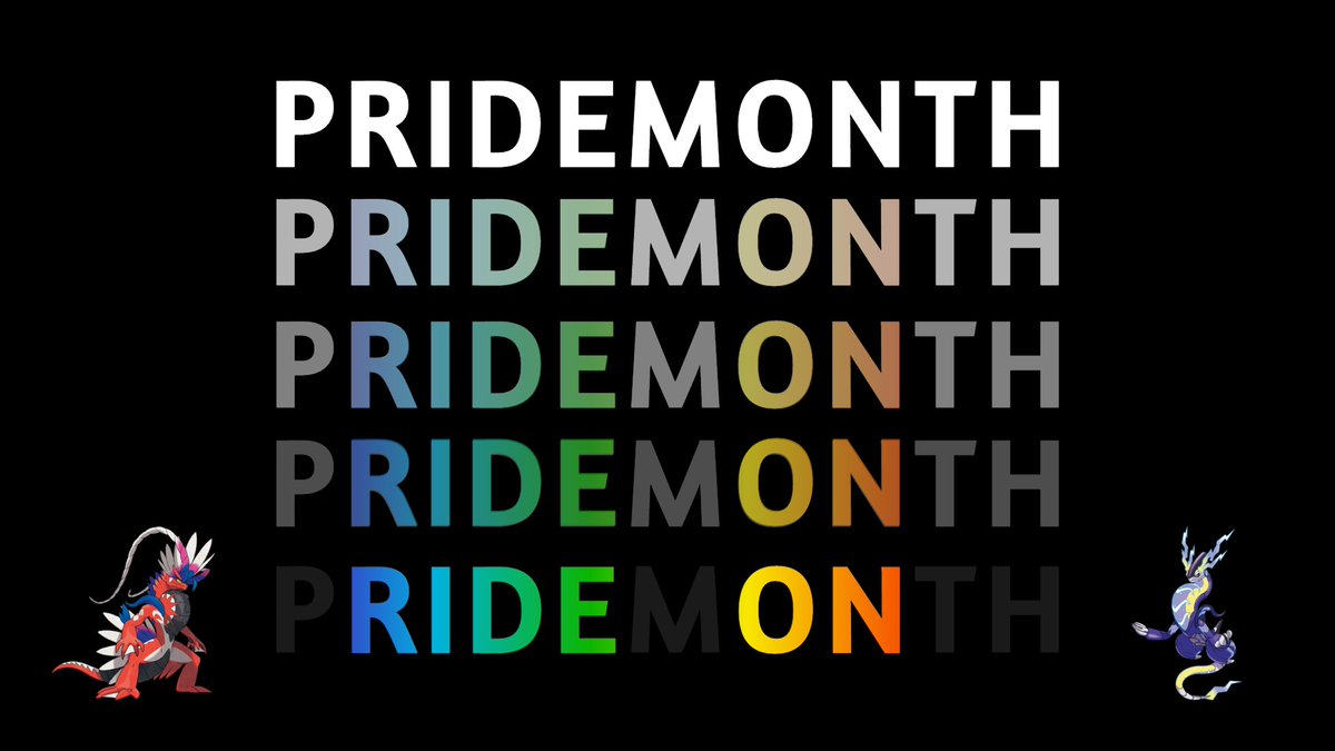 Miraidon and Koraidon say to Celebrate LGBTQ+ Pride