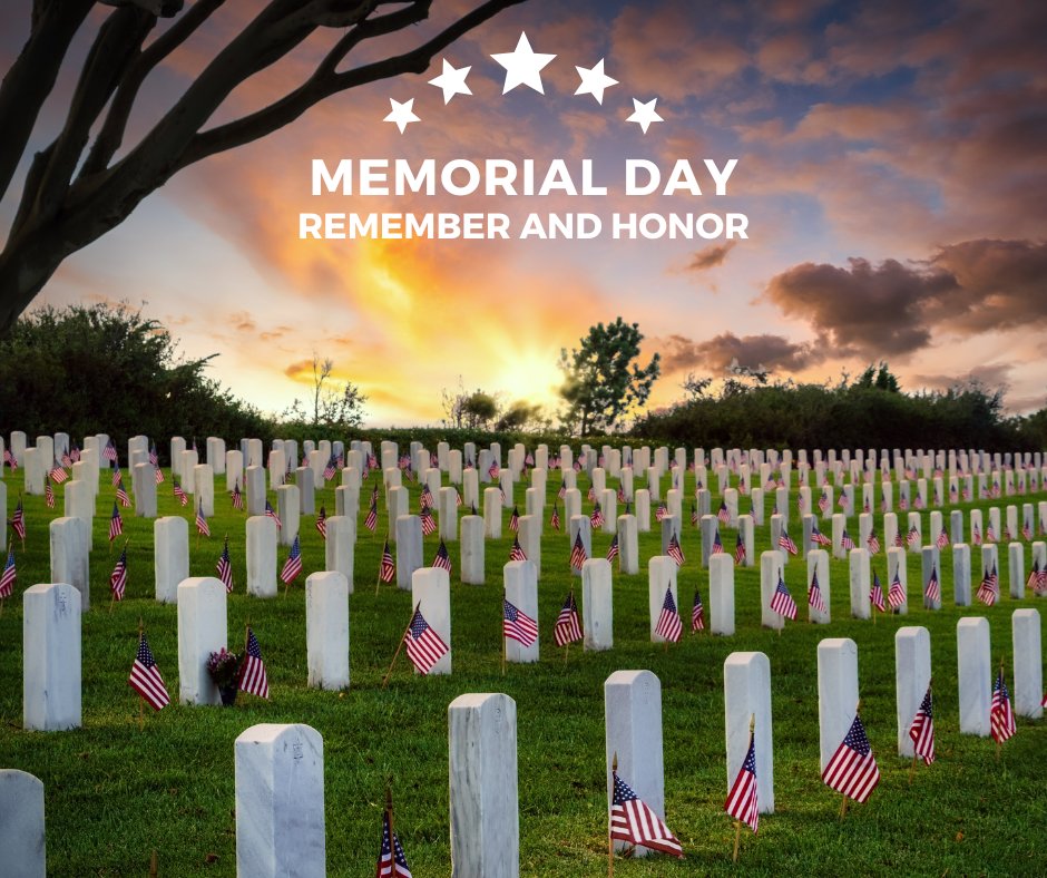 This #MemorialDay, we honor those who made the ultimate sacrifice in service to our country and their families. #WeRemember