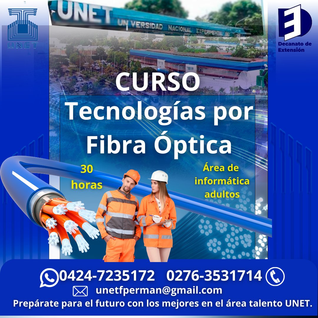 fperman's tweet photo. Reserva tu cupo en: https://t.co/6wyqaqO7xM
Comunícate con nosotros:
0276-3531714
0424-7235172
unetfperman@gmail.com
@fpermanente fperman@unet.edu.ve https://t.co/rWxKhgDDlX