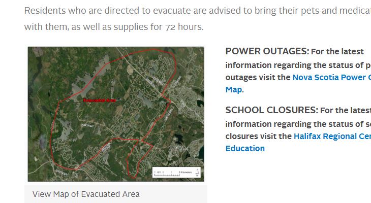 Still waiting, <a href="/hfxgov/">hfxgov</a>. If this is actually the state of emergency map, please clarify and re-label it now. Thousands of ppl in mid/upper sackville. v worried by conflicting info.