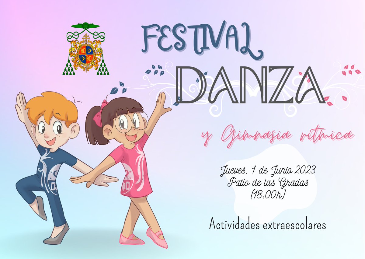 🎶🎨👯‍♀️¡YA ESTÁN AQUÍ NUESTROS FESTIVALES DE ACTIVIDADES EXTRAESCOLARES 2023!
➡️ Te mostramos el cartel anunciador en el que podrás ver la actividad, día, hora y lugar. ¡Empezamos hoy mismo!👯‍♀️🎨🎶