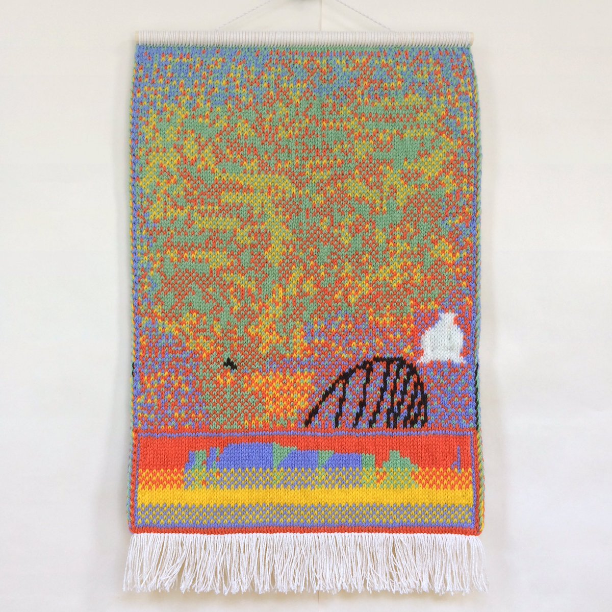 apples 4
16 x 22 in
hand knit