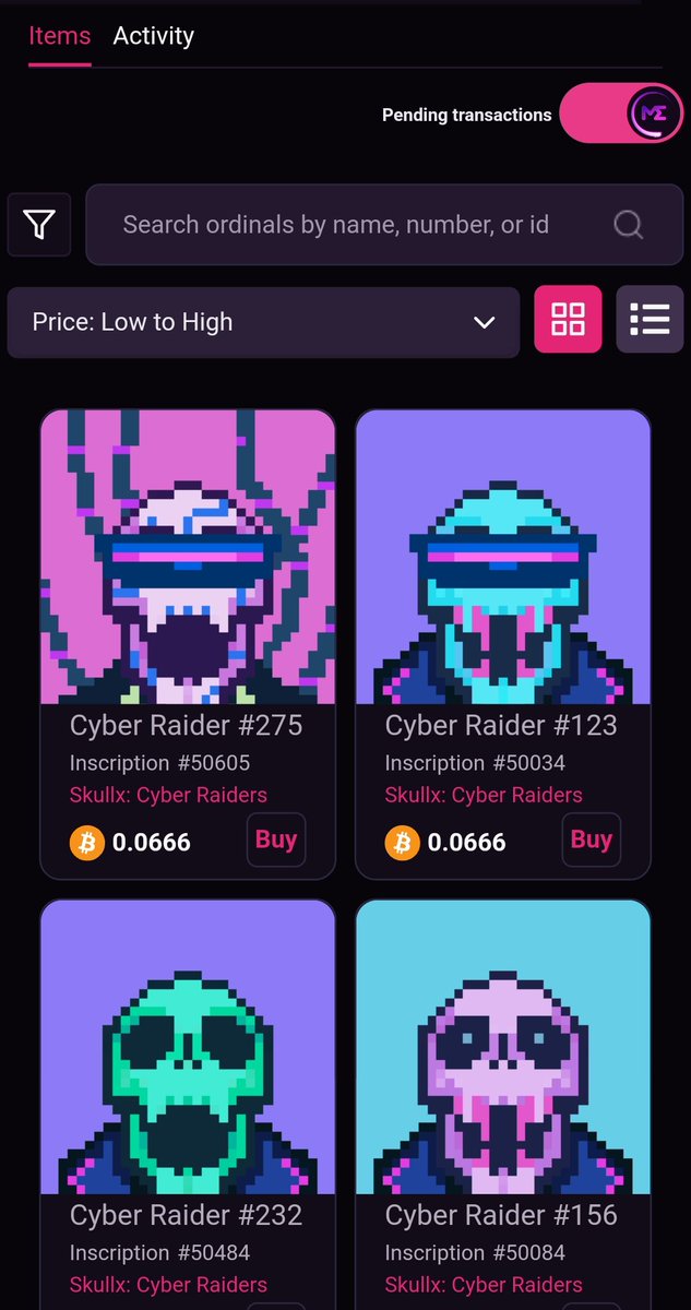 Top fcking art. 
50k inscription range. 
OG creators in the space. 
Next ord collection incoming. 
Lore and gameplay on point. 

Who's fading now? <a href="/SkullxNFT/">Skullx</a>