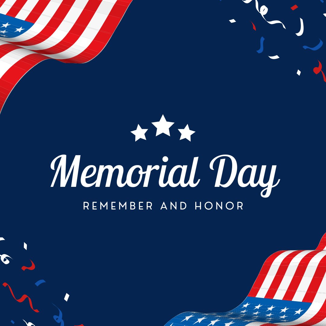 emissary's tweet photo. On this Memorial Day, we honor and remember the brave men and women who made the ultimate sacrifice for our country. Their service and sacrifice will never be forgotten. 🇺🇸 #MemorialDay #NeverForget https://t.co/yFpbBPsIwO