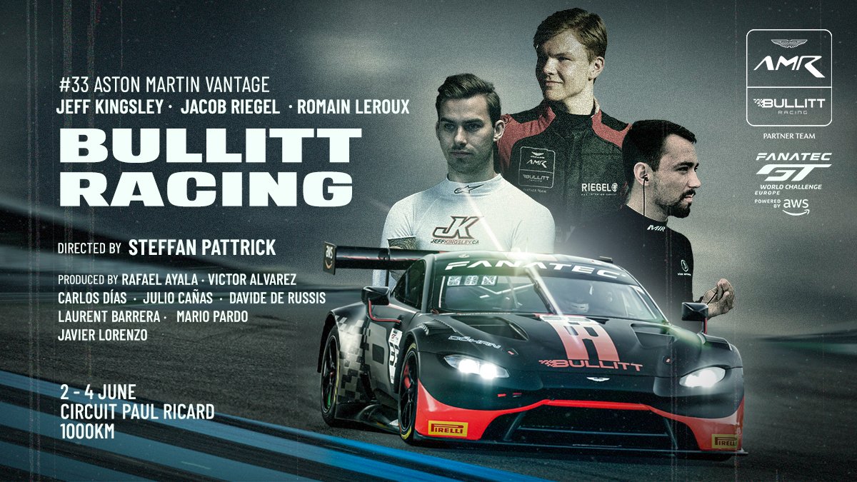 All good!

Bullitt Racing is all set for Paul Ricard 1000KM - bit.ly/3MwWzOs

#BullittRacing | #AMR | #GTWorldChEu | #Spa24h 🇧🇪
