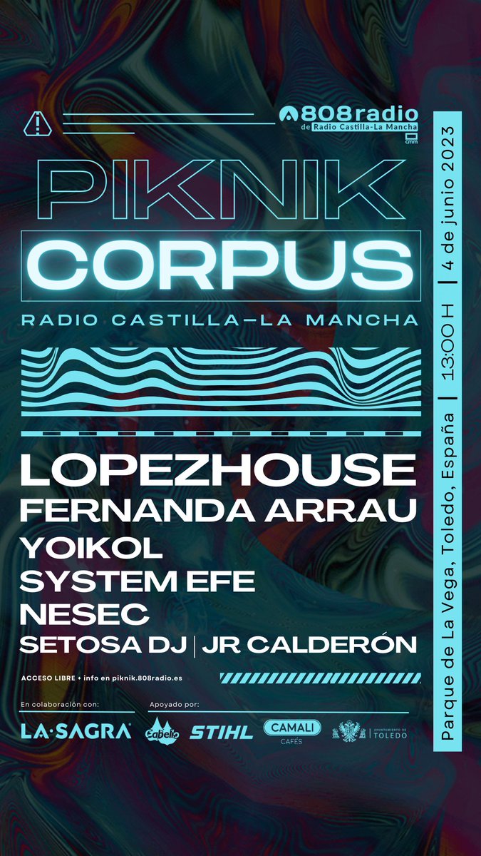 RadioCLM_es's tweet photo. ⚡️Descubre el sonido de @lopezhousedj y vibra con la influencia de @fernandarrau. 
Y además...
💿 @yoikol 
💿 @systemefe 
💿 @nesecdj 
@CervezaSAGRA 
https://t.co/Iw9L40A68j https://t.co/wjyMexdXlj