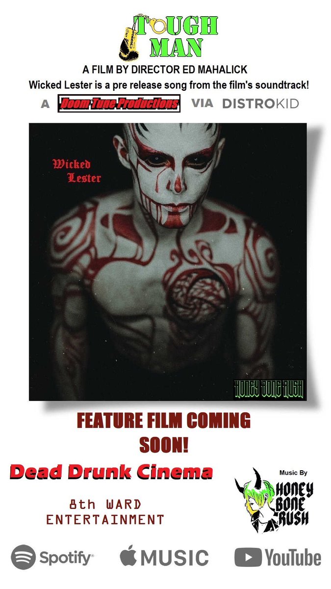 HoneyBoneRush's tweet photo. ⭐️Coming June 9th!🤘#WickedLester #HoneyBoneRush #ToughManTheFilm https://t.co/MU2AYAmbVJ