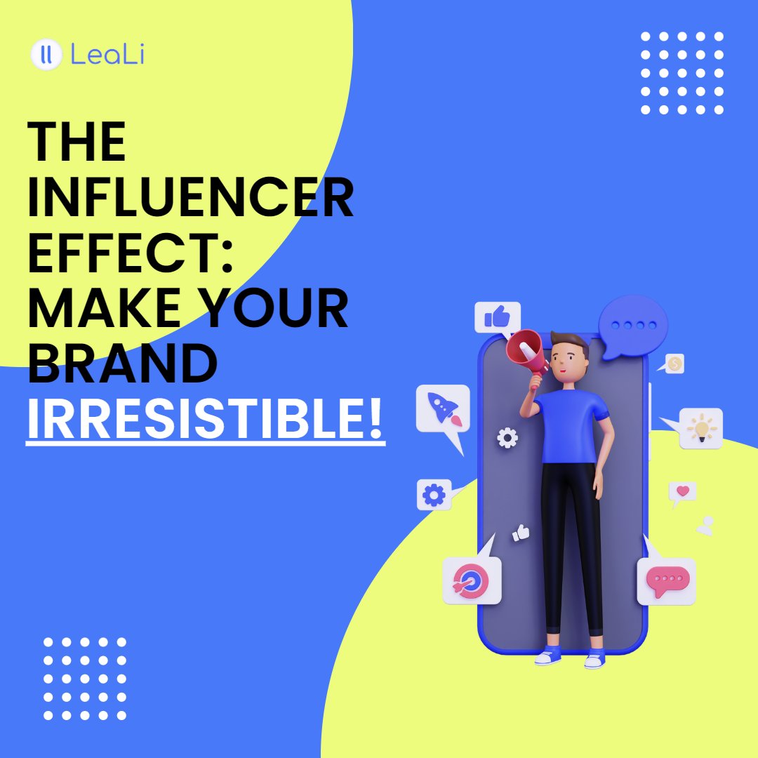 'Unlock the power of influence! Discover 'The Influencer Effect' and elevate your brand to irresistible heights. Join the movement today!'

#InfluencerMarketing2023 #TrendingInfluencers #MillionViews #InfluencerImpact #DigitalInfluence #SocialMediaInfluencers #BrandCollaborations