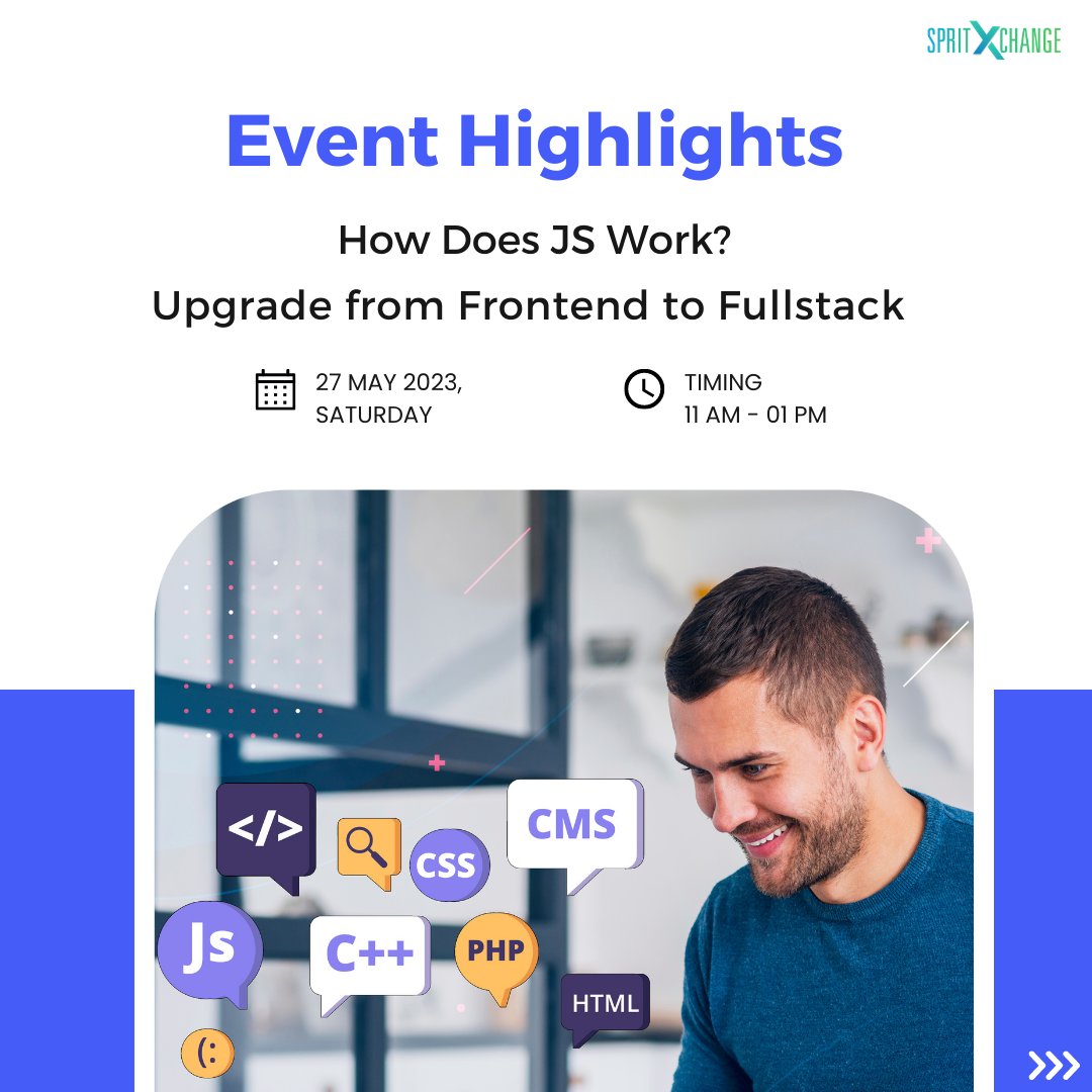 spritlesoftware's tweet image. Hey Folks!

We had an incredible time at our #SpritXchange event, diving into the world of JavaScript and upgrading from front-end to full-stack development! The sessions were filled with enthusiasm, and we had a vibrant community of participants joining us. 

#spritle