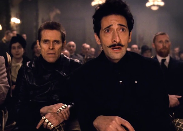Willem Dafoe and Adrien Brody in, The Grand Budapest Hotel (2014)