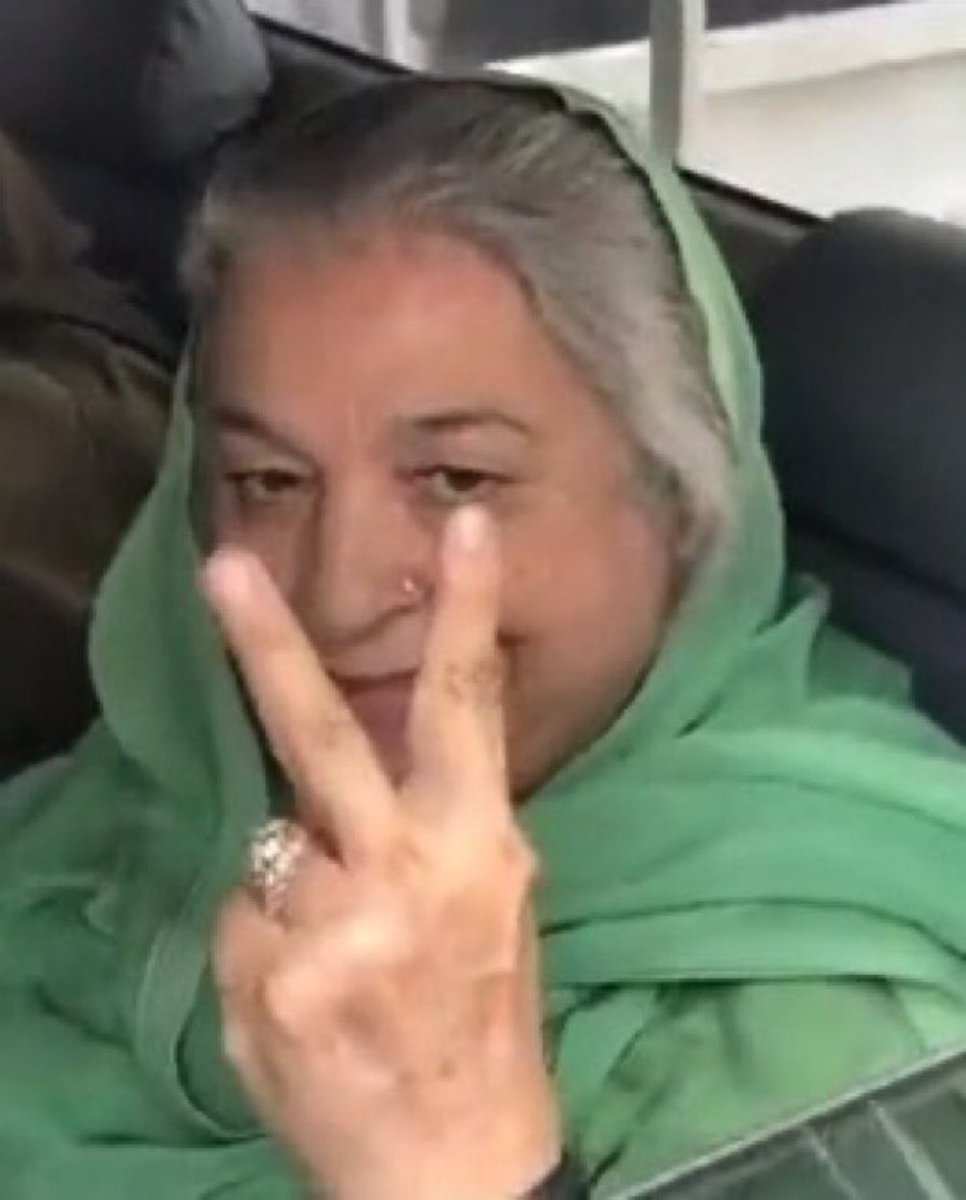 Our iron lady Dr Yasmin Rashid!!