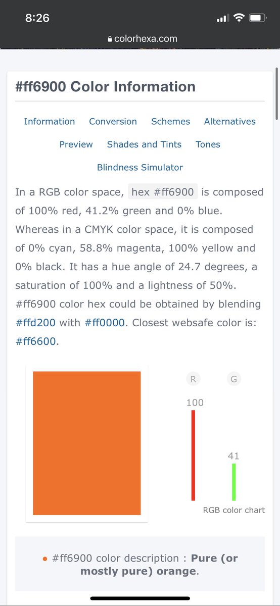 special_eric's tweet photo. I love all the 🟧 orange but can we all agree that
#Bitcoin should be #FF6900
The only FF number that makes sense in this space. https://t.co/YXUjdsU9lZ
