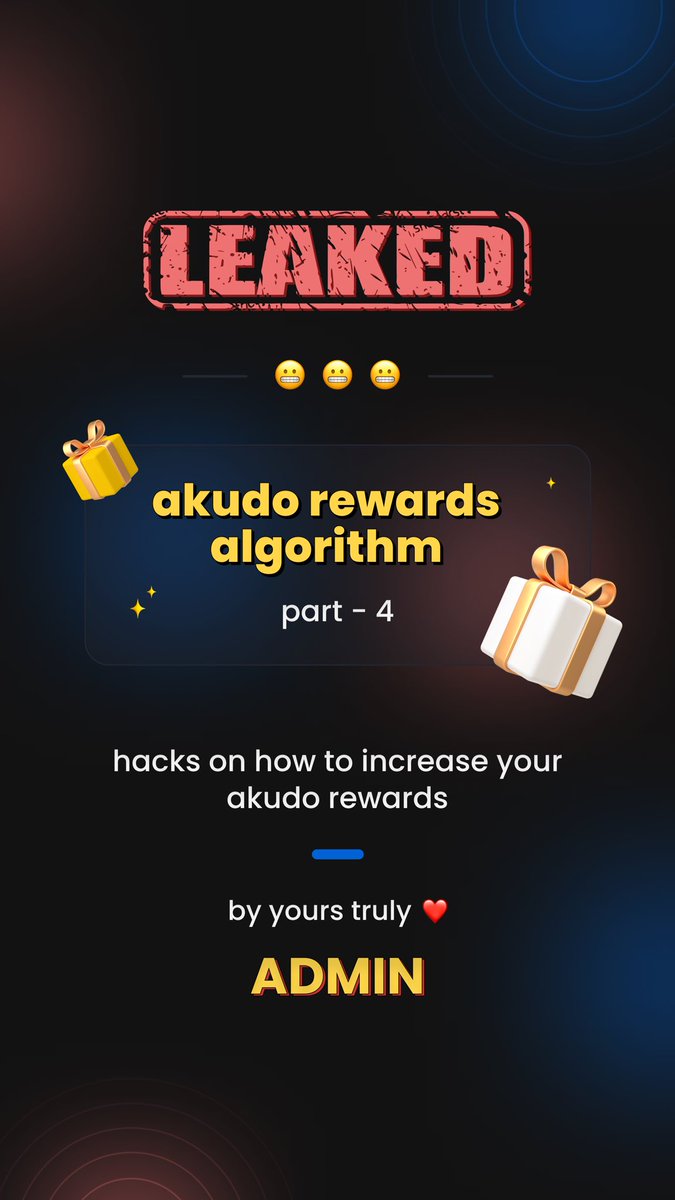 akudosquad's tweet photo. admin ke kurbaani ko waste man hone do

#MondayMotivation #Rewards #akudo https://t.co/DxHmBEtPbf