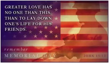 Today we remember those who made the ultimate sacrifice.