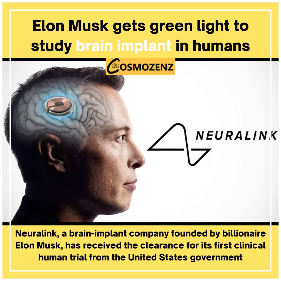 The company, envisioned by Elon Musk, says that the brain implants could cure a range of conditions including obesity and autism. It now got the nod from FDA for its first human trial.

Follow: @cosmozenz 
.
.
#elonmusk #brain #brainimplant #brain #dailytechnews #newsforyou
