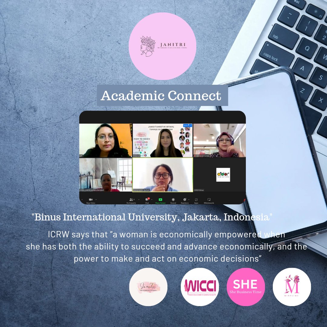rumi_borah's tweet image. Women's participation in the knowledge economy is very much important to reshape the future
Humbled to connect the academicians from Binus International University for future collaborations and possibilities for the innovation and economic empowerment of women
#knowledgeeconomy