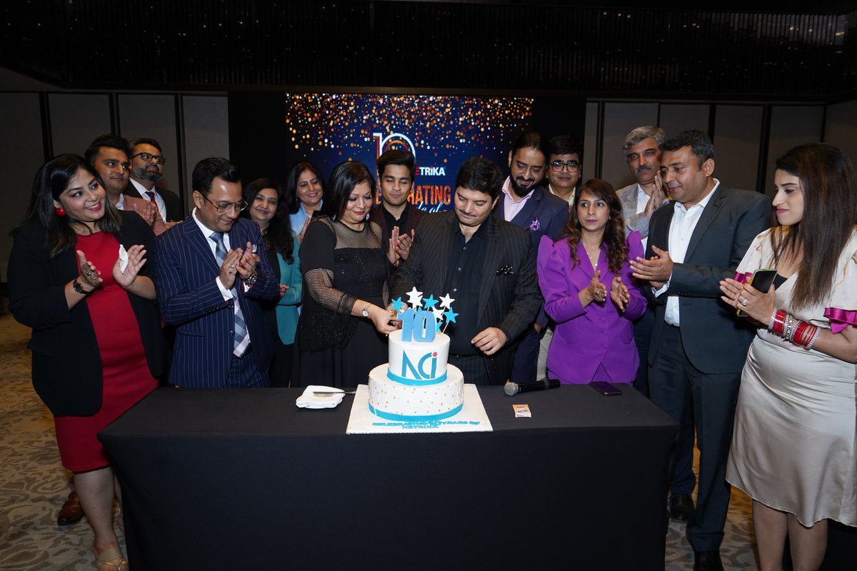 Netrika_PvtLtd's tweet photo. Netrika marked its 10th-anniversary celebration with great pomp and show. 
It also launched the 2nd edition of its very own Netrika Coffee Table Book in Delhi NCR, with valuable insights from industry stalwarts.
 
#netrika #netrikaconsultingindia #NCTB #NCTB2 #10YearsofNetrika https://t.co/4Ob8RBbMXs