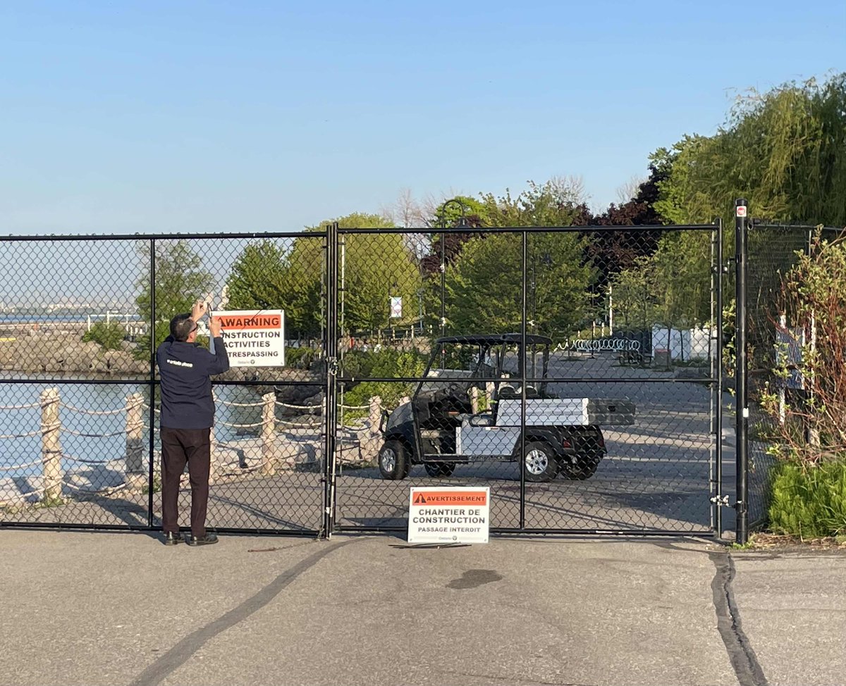 ONPlace4All's tweet image. Ontario Place Construction Access Update: As of this morning, access from Trillium Park to West Island is closed. Length of closure unknown. #topoli #OPWatch