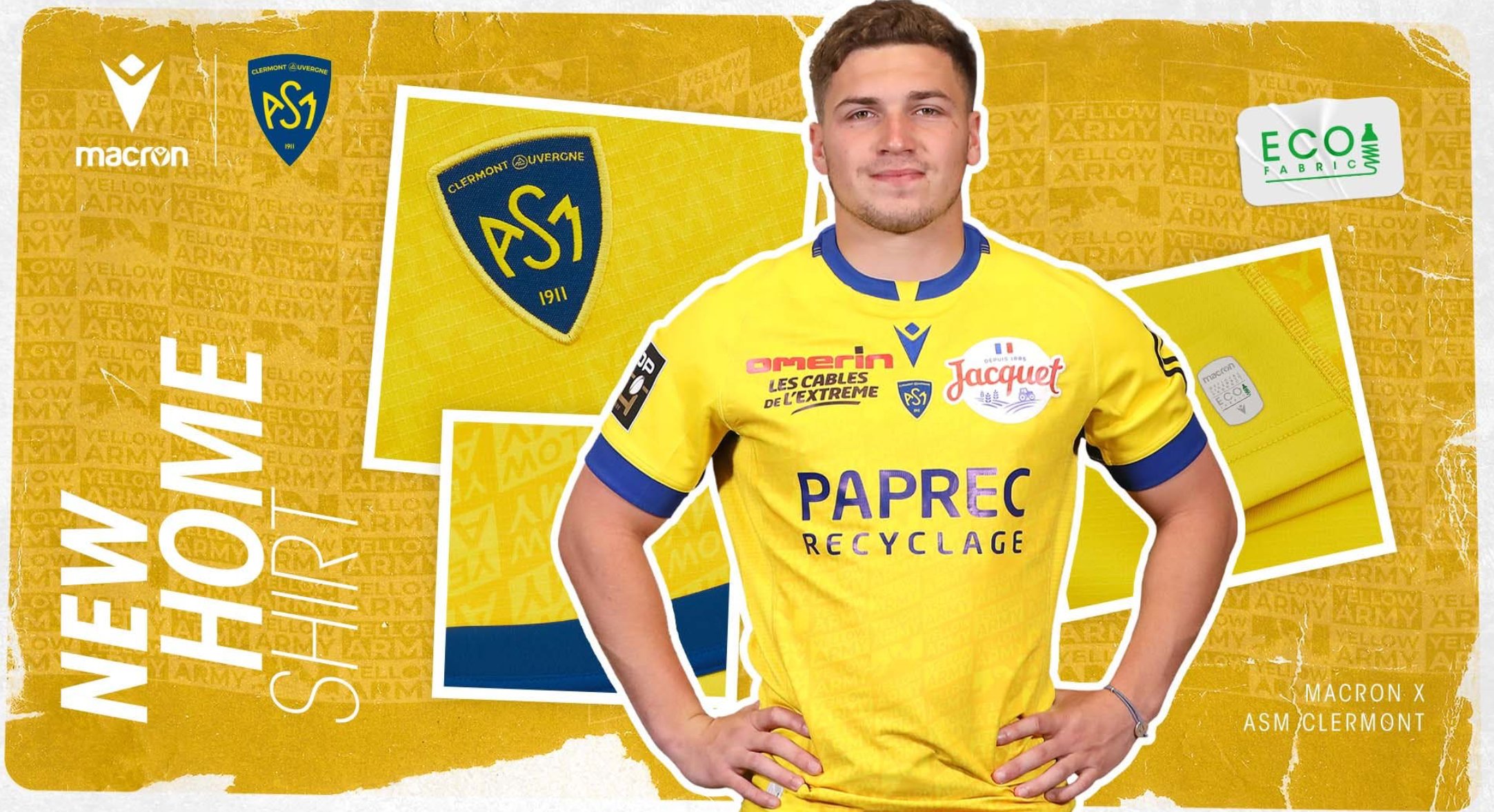 Equipementier asm rugby sales